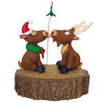 2025 Hallmark Keepsake Ornament - Merry Kiss-Moose Musical
