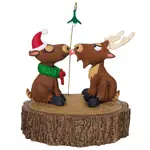 2025 Hallmark Keepsake Ornament - Merry Kiss-Moose Musical