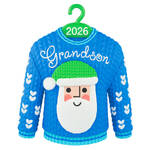 2026 Hallmark Keepsake Ornament - Grandson Santa Sweater