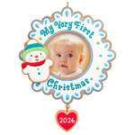 2026 Hallmark Keepsake Ornament - My Very First Christmas Photo Frame
