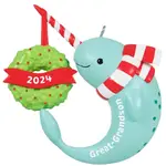 2024 Hallmark Keepsake Ornament - Great-Grandson Narwhal