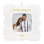 2026 Hallmark Keepsake Ornament - Best Love Story Ever Photo Frame Porcelain