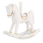 2026 Hallmark Keepsake Ornament - Baby's 1st Christmas Rocking Horse Porcelain