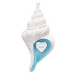 2026 Hallmark Keepsake Ornament - Forever in our Hearts Shell Porcelain