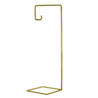 Hallmark Keepsake Ornament Display Stand Geometric Gold-Tone Metal