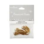 2025 Hallmark Keepsake Ornament - Brass Ornament Hooks (Set of 20)