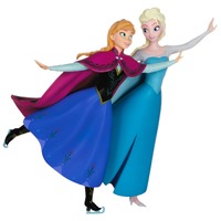 2023 Hallmark Keepsake Ornament - Disney Frozen Two Sisters, One Heart