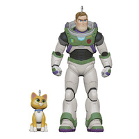 2022 Hallmark Keepsake Ornament - Disney/Pixar Lightyear Buzz Lightyear and Sox Set of 2