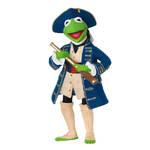 2026 Hallmark Keepsake Ornament - Disney Muppet Treasure Island 30th Anniversary Kermit as Captain Smollett
