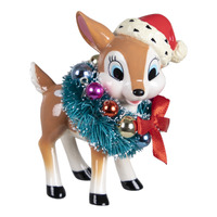 2022 Hallmark Keepsake Ornament - Retro Reindeer Porcelain