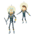 2026 Hallmark Keepsake Ornament - Rick & Morty "Get Back in the Car, Morty!" (Set of 2)