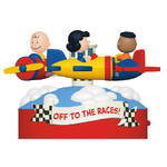 2026 Hallmark Keepsake Ornament - The Peanuts Gang Off to the Races! Musical with Motion