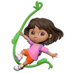 2025 Hallmark Keepsake Ornament - Dora the Explorer Swinging into Adventure