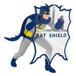 2025 Hallmark Keepsake Ornament - DC Batman the Classic TV Series Behind the Bat-Shield