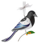 2026 Hallmark Keepsake Ornament - The Beauty of Birds Black-Billed Magpie