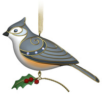 2022 Hallmark Keepsake Ornament - The Beauty of Birds Tufted Titmouse