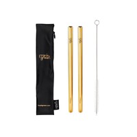 Frank Green Accessory - Original Straw Pack + Brush 475ml/130mm Black