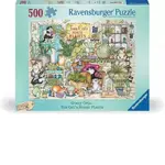 Ravensburger Puzzle 500pc - Crazy Cats Tom Cat's House Plants