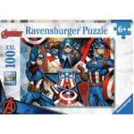 Ravensburger Puzzle 100pc XXL - Marvel The First Avenger