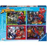 Ravensburger Puzzle 4x100pc - Marvel Spider-Man Bumper Pack
