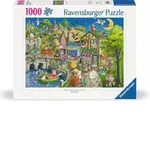 Ravensburger Puzzle 1000pc - Mother Gooseville