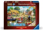 Ravensburger Puzzle 1000pc - A Busy Day on the Canal
