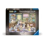 Ravensburger Puzzle 1000pc - Dapper Dogs No. 2: Stanley Stick 'Em