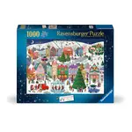 Ravensburger Puzzle 1000pc - Christmas Town