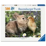 Ravensburger Puzzle 500pc - Rabbit and Chick