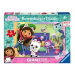 Ravensburger Puzzle 60pc - Gabby's Dollhouse Giant Floor Puzzle