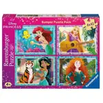 Ravensburger Puzzle 4x42pc - Disney Princess Bumper Pack