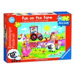 Ravensburger Puzzle 16pc - Fun on the Farm My First Floor Puzzle