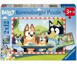 Ravensburger Puzzle 2x12pc - Bluey Floor Puzzle