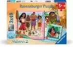 Ravensburger Puzzle 3x49pc - Disney Moana 2