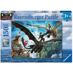 Ravensburger Puzzle 150pc XXL - How To Train Your Dragon Dragons & Heroes