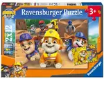 Ravensburger Puzzle 2x12pc - Paw Patrol Rubble & Crew