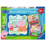 Ravensburger Puzzle 3x49pc - Peppa Pig Family Firsts!