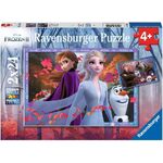 Ravensburger Puzzle 2 x 24pc - Disney Frozen 2 - Frosty Adventures