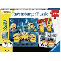 Ravensburger Puzzle 3 x 49pc - Minions 2 - Funny Minions
