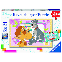 Ravensburger Puzzle 2x24pc - Disney's Favorite Puppies