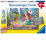 Ravensburger Puzzle 2 x 24pc - Mermaid Tea Party