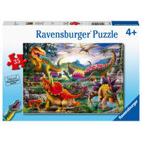 Ravensburger Puzzle 35pc - T-Rex Terror