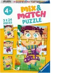 Ravensburger Puzzle 3 x 24pc - Fashion Mix & Match