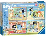 Ravensburger Puzzle 4 x 42pc - Bluey Gotta Be Done