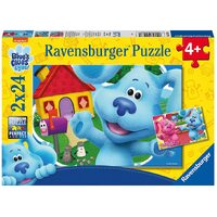 Ravensburger Puzzle 2 x 24pc - Blues Clues Blue and Magenta