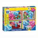 Ravensburger Puzzle 4 x 42pc - Blue Skidoo We Can Too