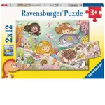 Ravensburger Puzzle 2x24pc - Fairies and Mermaids