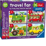 Ravensburger Puzzle 2, 3 and 4pc - Travel Far My First Puzzle