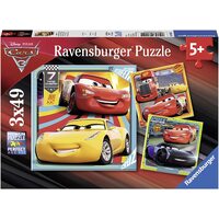 Ravensburger Puzzle 3 x 49pc - Disney Cars 3 Collection