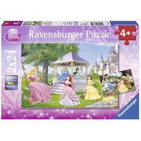 Ravensburger Puzzle 2x24pc - Disney Enchanting Princesses